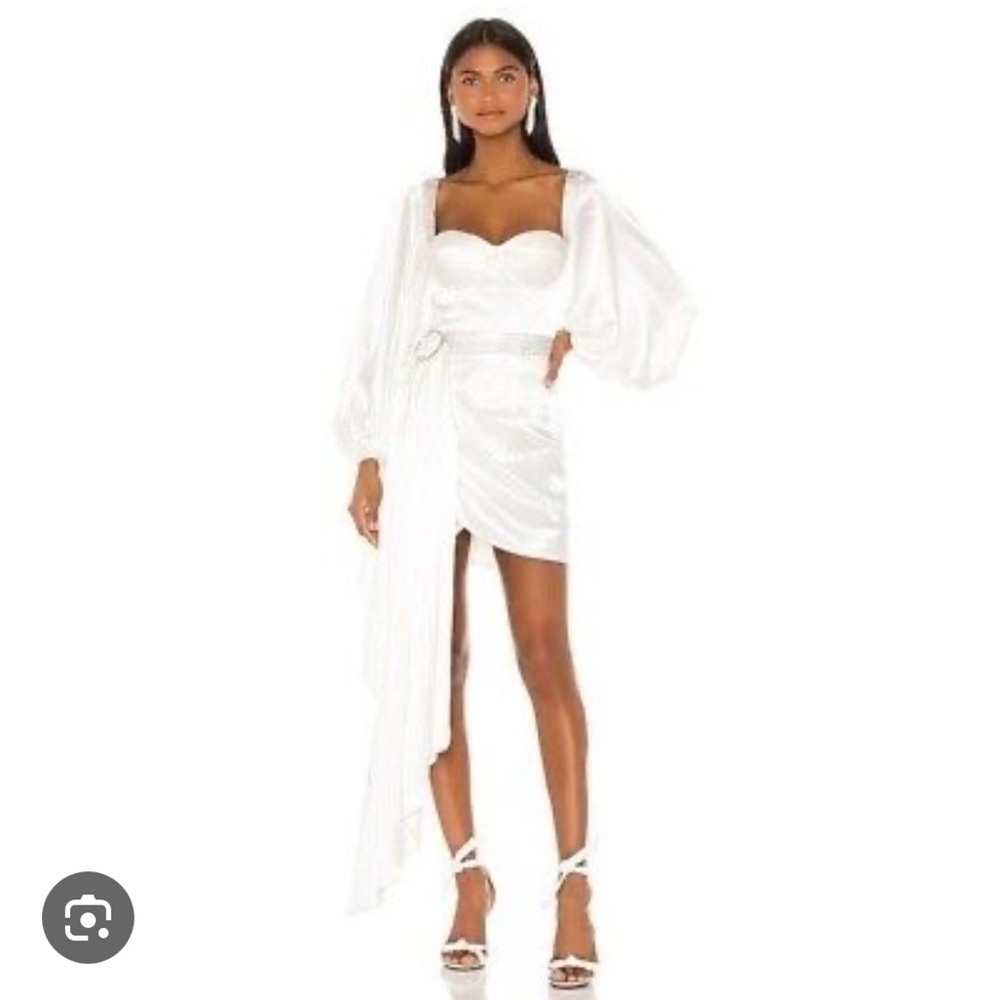 Bronx and Banco Lana Bridal Mini Dress Medium sized